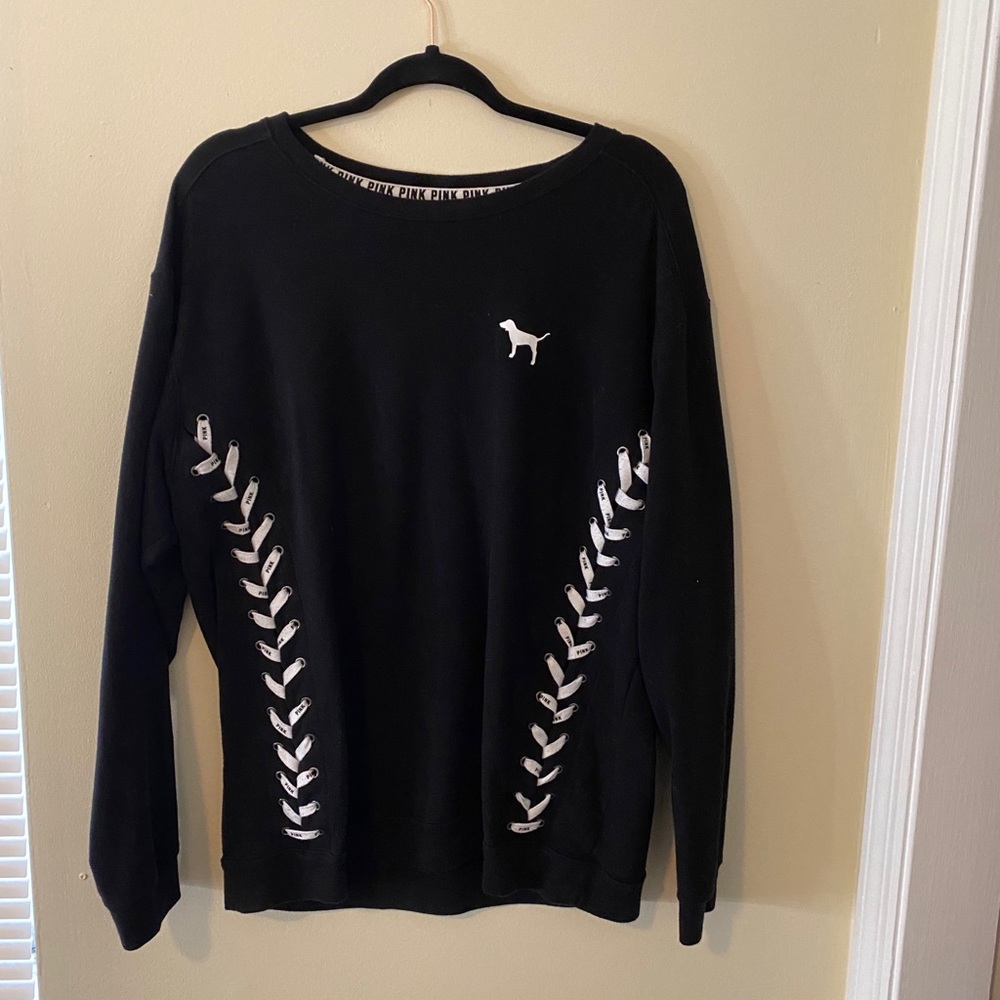 PINK Victoria’s Secret | Lace Up Sweatshirt